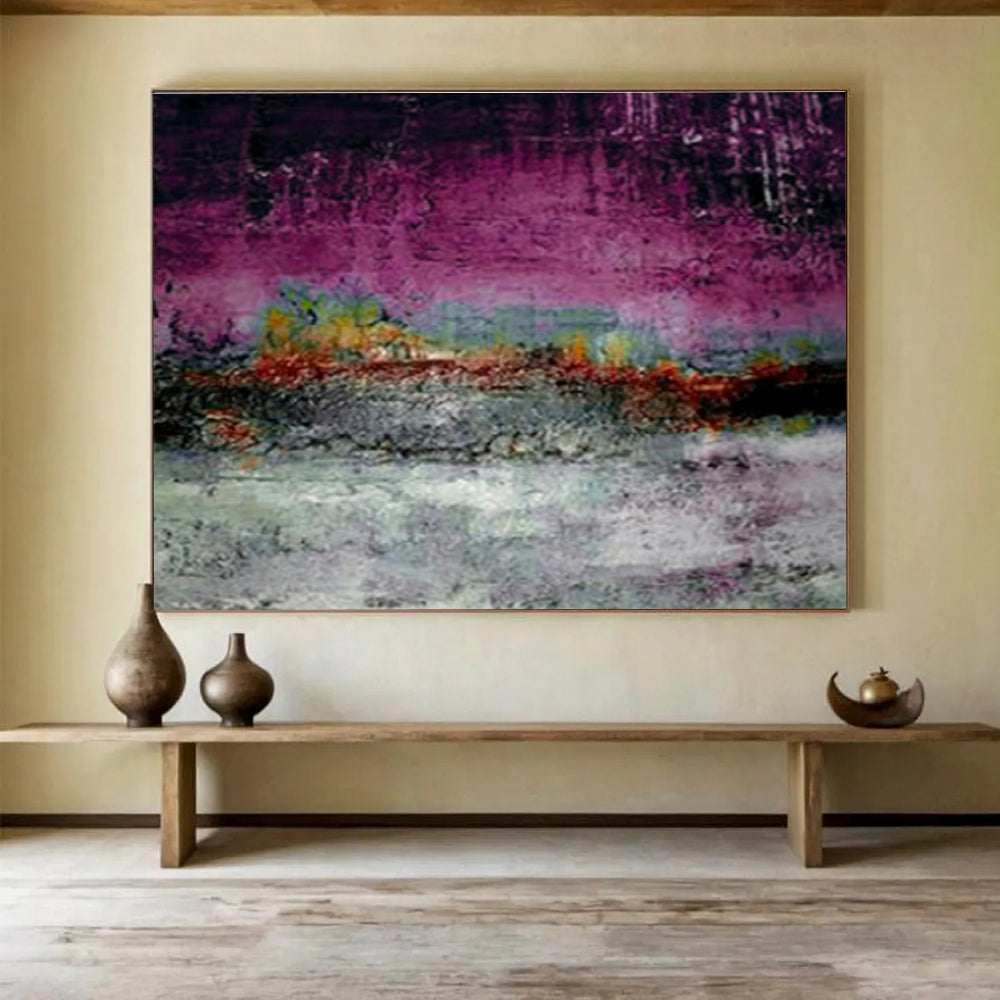 textured field artwork